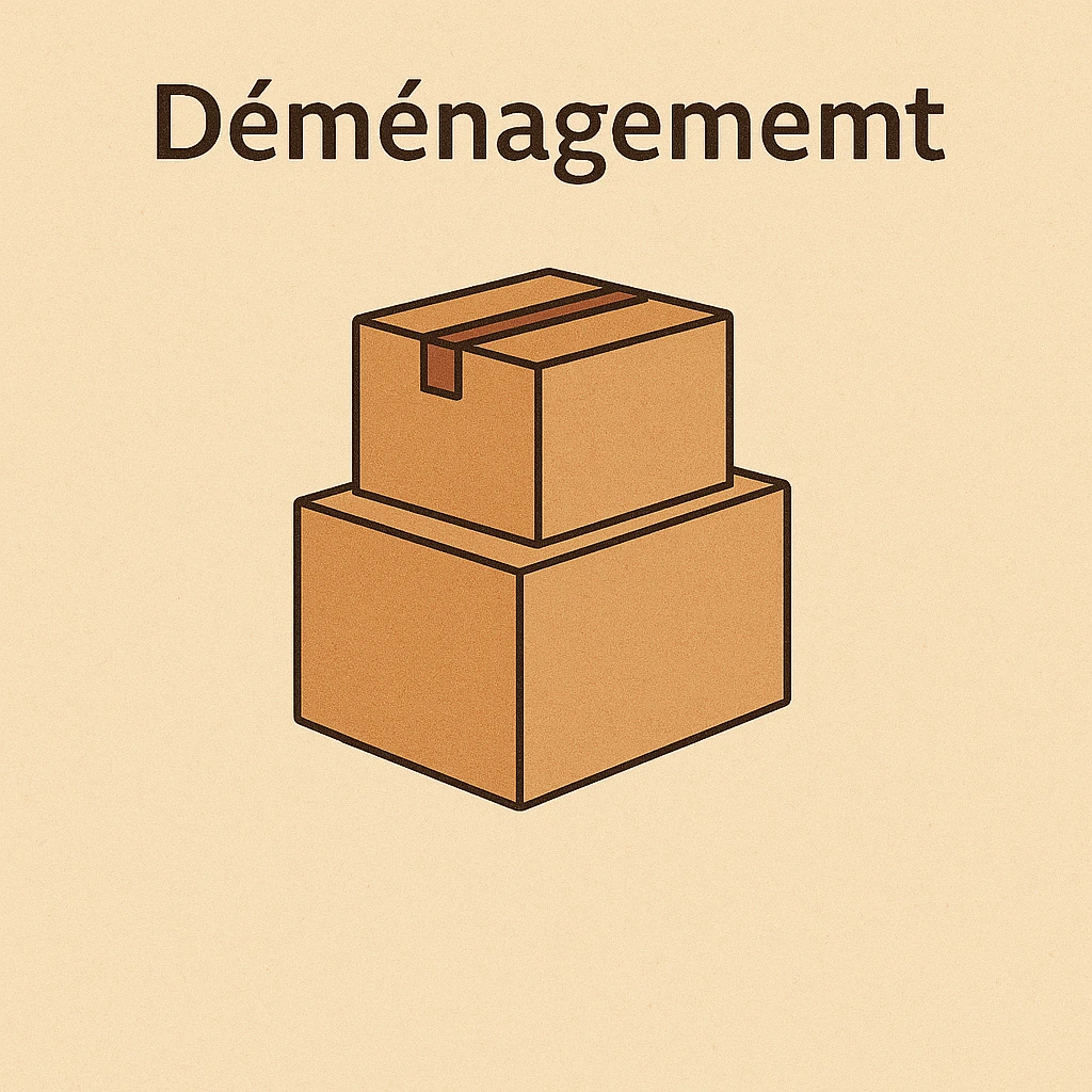 cause punaise de lit, punaise de lit dans les cartons de déménagement