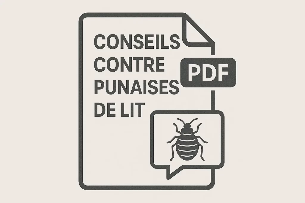 Guide PDF gratuit contre les punaises de lit à télécharger