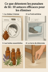 Ce que détestent les punaises de lit : 10 astuces efficaces pour les éliminer